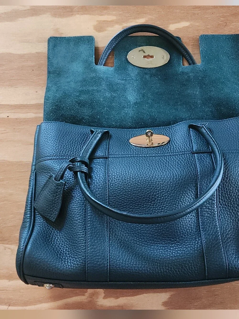 Mulberry Bayswater Heavy Grained Leather Satchel